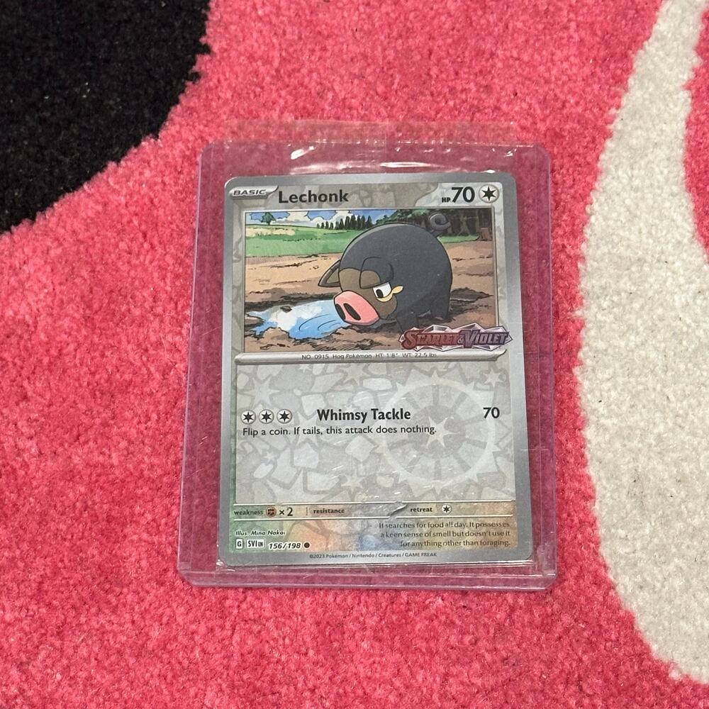 Lechonk #156/198 – Pokémon TCG Best Buy Promo – Sealed